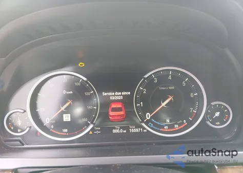 2014 BMW Alpina B7 xDrive z USA, uszkodzony, nr VIN WBAYF8C58ED653406